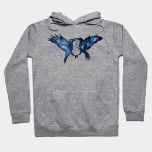 Magic ravens | Spirit animal totem Hoodie